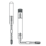 Technical Mercury Thermometer TT P 4