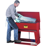 Pedal Operated Dipping Tank, Sheet Steel, 97 Litres