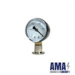 Bourdon Gauge VMF 16 Aluminum, DN 16 KF