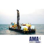 Modular Pontoon Platform for Drilling rig.