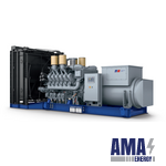 Diesel Generator Set MTU 12V4000 DS2250 (With Radiator)