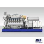Gas Engine Generator Set MTU 16V4000 GS/60 (Engine Type BL32)