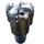 PDC four-blade reinforced bits