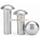 Hammer rivet with semi-Circular head GOST 10299/Din 660 3x4-5 Aluminum 