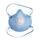 Moldex 2300N95 Disposable Particulate Respirator with Exhale Valve, Medium/Large, NIOSH Approved
