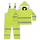 3 PIECE HI-VIZ® ANSI CLASS 3 POLYESTER RAIN SUIT